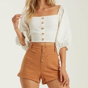 Billabong Leave Rad shorts color bronze size 24